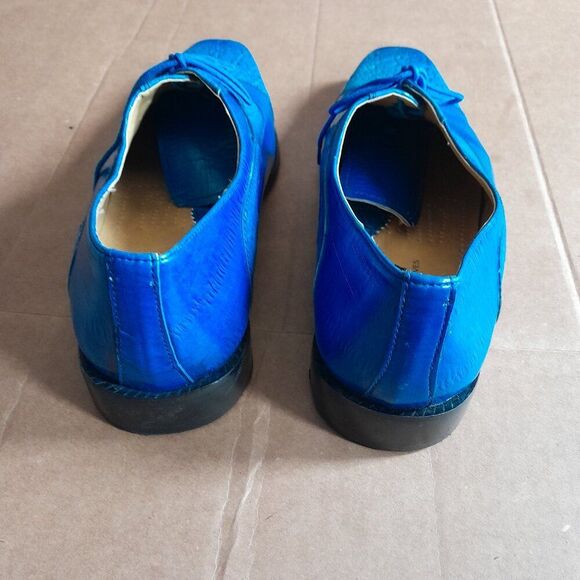 Liberty Men’s Exclusives LS1057 Dress Shoes Blue Size 10.5